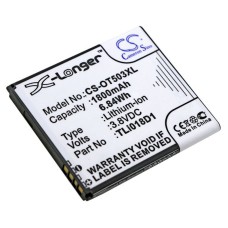 Аккумулятор CameronSino для Alcatel One Touch 5015X, 5015D, 5038D 1800mah