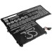 Аккумулятор CameronSino для Fujitsu Stylistic Q704 (CP642113-01) 4150mAh