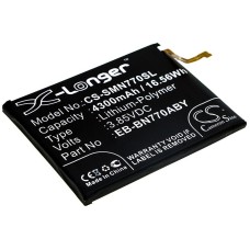 Аккумулятор CameronSino для Samsung Galaxy Note 10 Lite (EB-BN770ABY) 4300mah