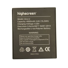 Аккумулятор Highscreen Zera U 4000mah