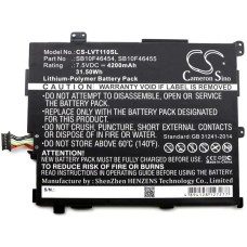 Аккумулятор CameronSino для Lenovo ThinkPad 10 (20E3, 20E4) 4200mAh