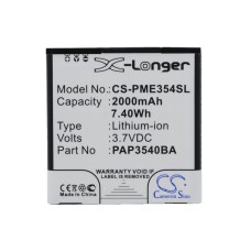 Аккумулятор CameronSino для Prestigio MultiPhone 3540 2000mah