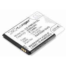 Аккумулятор CameronSino для Prestigio MultiPhone 5500 Duo 2200mAh