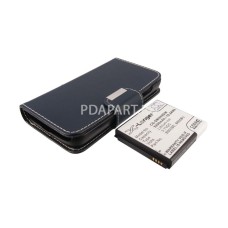 Аккумулятор CameronSino для Samsung Galaxy S4 i9500 (B600BE) 5200мАч c чехлом книжкой