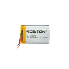 Аккумулятор универсальный 5 x 37 x 59 mm 1200mah