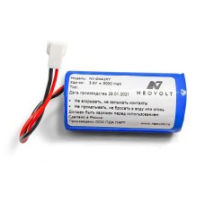 Элемент питания Neovolt для газового счётчика Elektromed ALFAGAS G4A1KY, G6A1KY 9000mAh